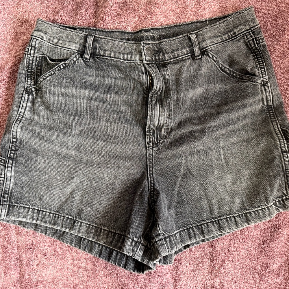 American Eagle Outfitters Dark Gray Jean Shorts